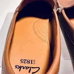 Clarks | Shoes | Clarks Mens Casual Shoes Cognac Leather  display picture 1